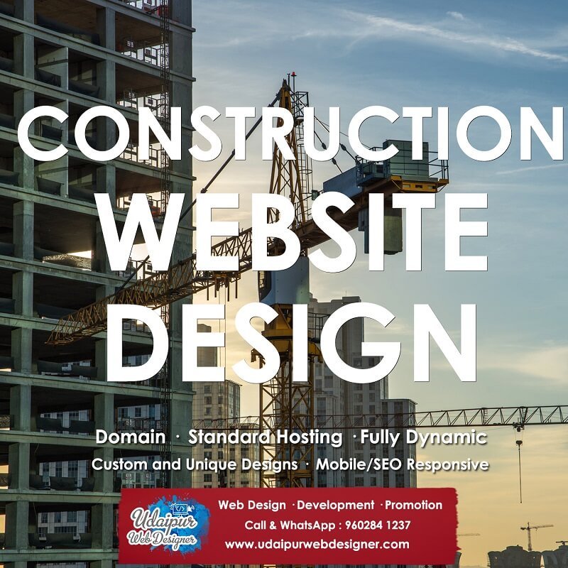 Construction Website Design Company